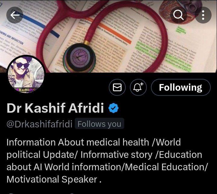 💥اسپیشل پروموشن 29
💥 اس اکاؤنٹ کو فالو کریں اور فالو بیک لیں ۔ 
💥 اس ٹویٹ کو لائیک اور ری ٹویٹ کرنا مت بھولیں ۔
💥 اگلی اسپیشل پروموشن میں شامل ہونے
 کے لیے کمنٹس میں ڈن لکھیں ۔

<a href="/Drkashifafridi/">Dr Kashif Afridi</a>