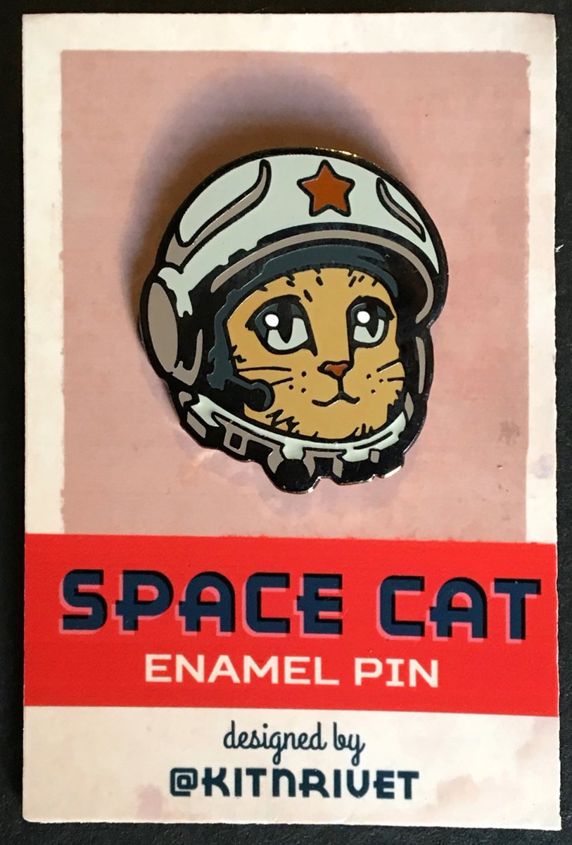 sketchboy01's tweet photo. Our Space Cat Enamel Pin is back in stock and ready for launch! 🚀 https://t.co/MKuFbuihvf via @Etsy https://t.co/9gkMiImE3P