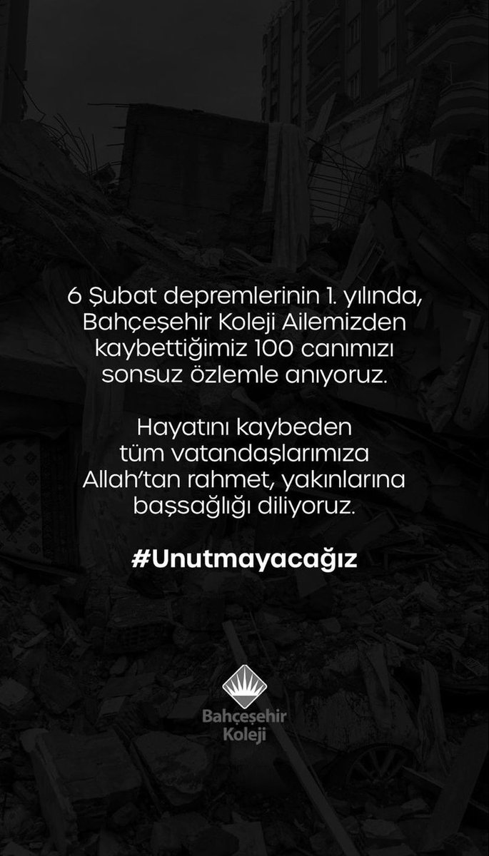 bkbelen_'s tweet photo. 🖤🥀 Kahramanmaraş - Hatay - Osmaniye - Malatya - Adıyaman - Diyarbakır - Şanlıurfa - Gaziantep - Adana - Kilis - Elazığ 

#6şubat 
@bahcesehir_k12 https://t.co/PRhJN3Lfvg