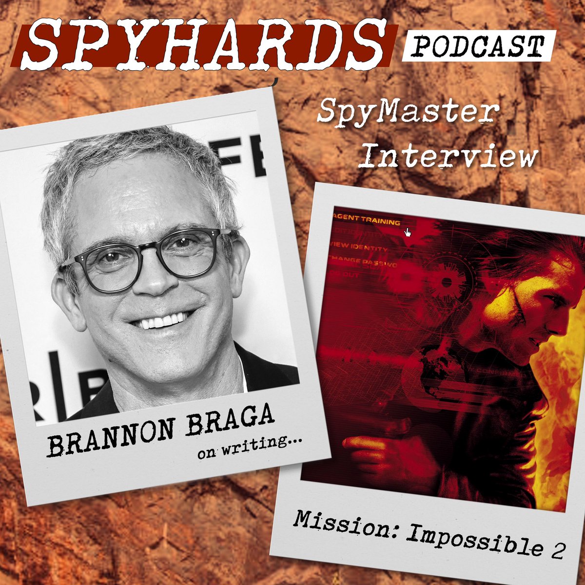 New SpyMaster Interview 🎤

Your agents welcome showrunner, screenwriter and producer Brannon Braga to the show to talk about co-writing 2000's #MissionImpossible 2!

Plus, he also shares top secret intel about his work on 24 and #StarTrek!

Listen now: pod.fo/e/21a878