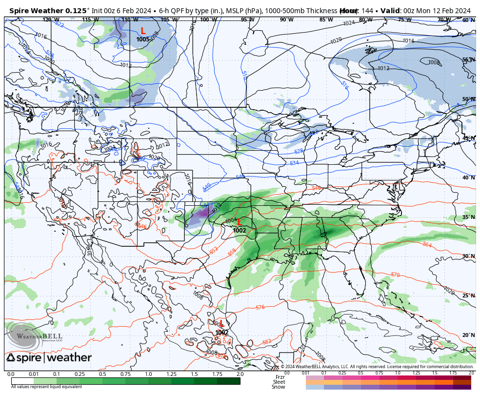 SpireWxClimate's tweet photo. Vegas is bringing the perfect weather for the big game this weekend — clear skies and mid-50s temps! Weather concerns elsewhere:
⚡ LA, MS, AL, GA - Stormy
❄️ WA, OR, ID, Great Lakes - Potential snow
🚘 TX, NM, CO, OK & AR - Slick roads and cold rain
#GamePlanner #InSpire https://t.co/AGYLoVWSvK