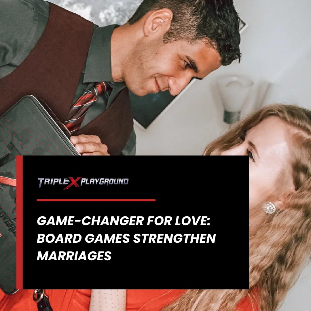 triplexplaygrnd's tweet image. Game-Changer for Love: Board Games Strengthen Marriages

Visit triplexplayground.com and strengthen your bond in the playful journey of love.

#CommunicationTools #DeepConnection #BoardGamesForCouples #IntimateConnection #RediscoverJoy #RelationshipRevival