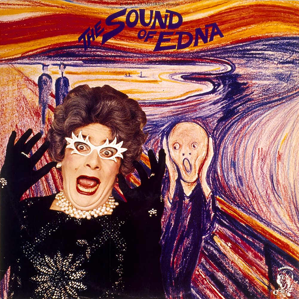 I think I prefer the alternate cover actually. #DameEdna #TheSoundOfEdna