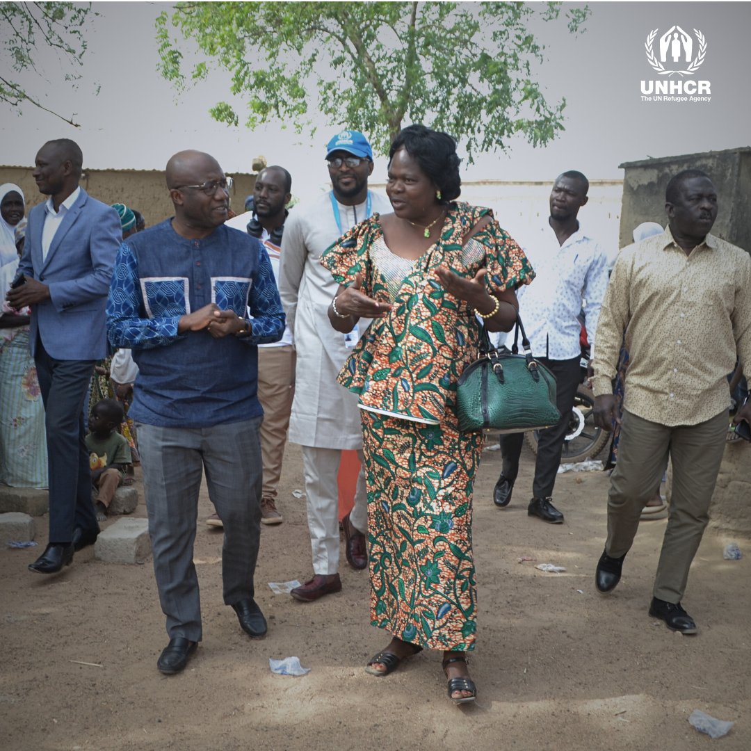 Just visited a powerful project in #Togo🇹🇬 that empowers women & girls, builds resilience and generates income for forcibly displaced people.

We are grateful to @StatePRM for the support, making a lasting impact on communities recovering from forced displacement. #WithRefugees