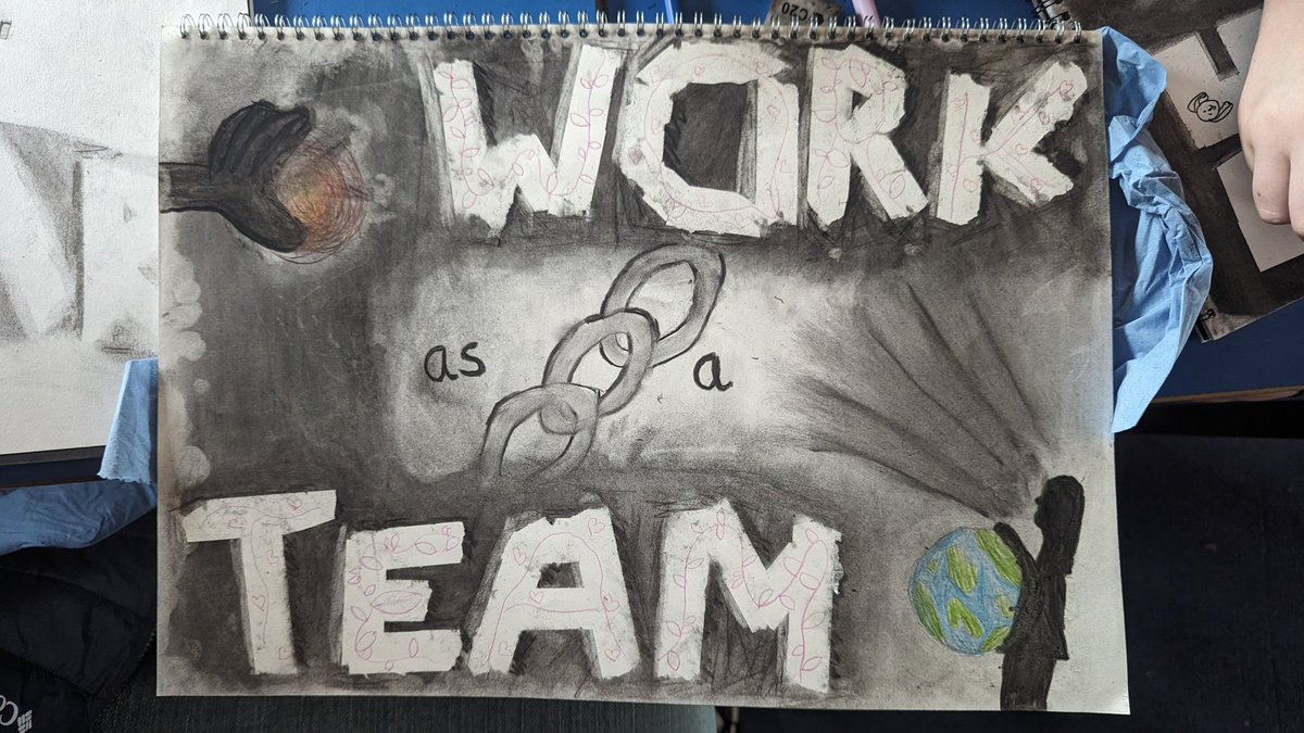 Some beautiful "street art" inspired by Ancient Mayan artwork and contemporary graffiti- using <a href="/kapowprimary/">Kapow Primary</a> 🖍️🎨 Part 2