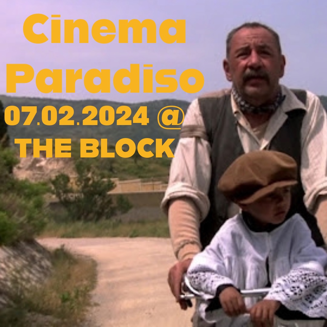 Tomorrow is our first film club screening! We're showing Cinema Paradiso at 7:30pm 🎬 Film club memberships are available on our website 🎟