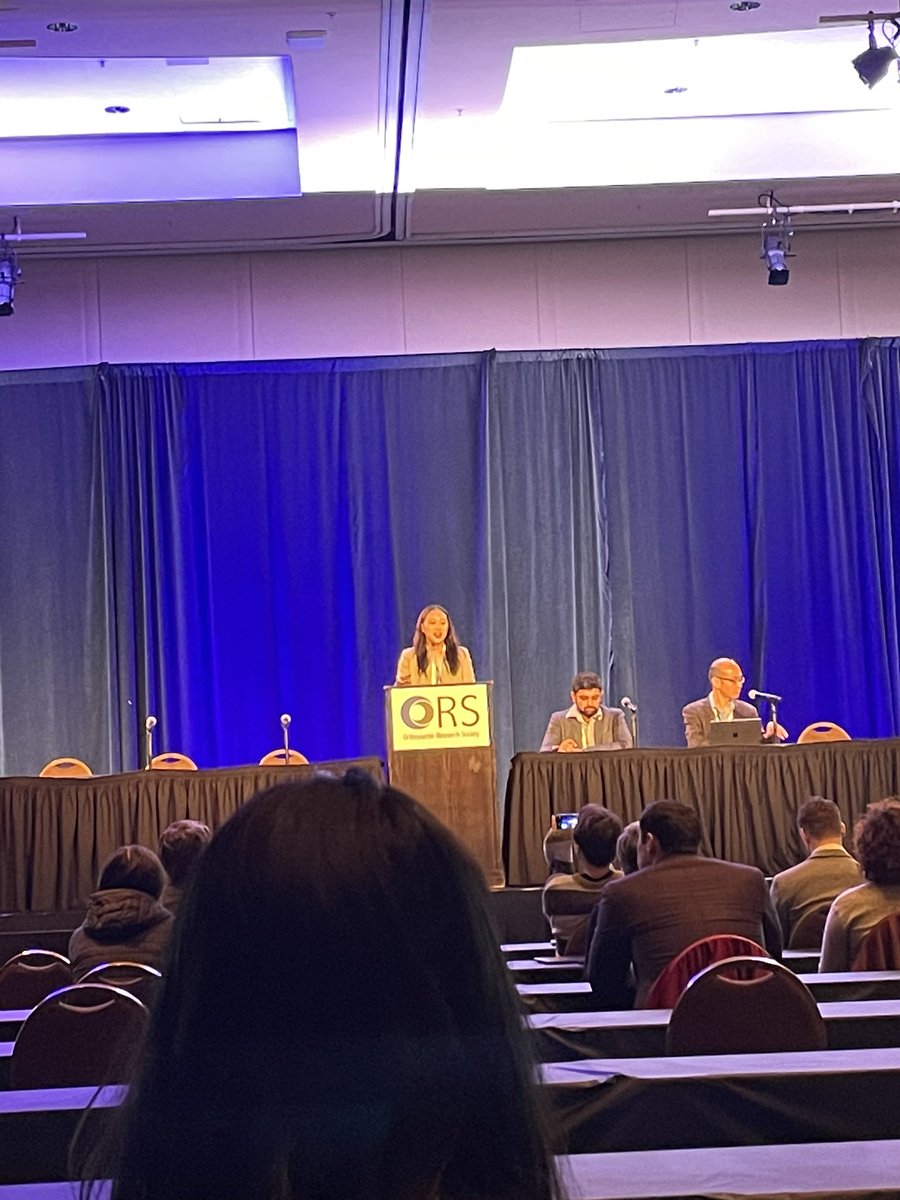 MauckLab's tweet photo. Outstanding talk from @SungYeon___Kim in this morning’s synovium and OA pathology session! Shoutout to the whole team @ScanzelloLab, @nanocartilage, @MaerzAndBlue. https://t.co/ED6JAMxm5A