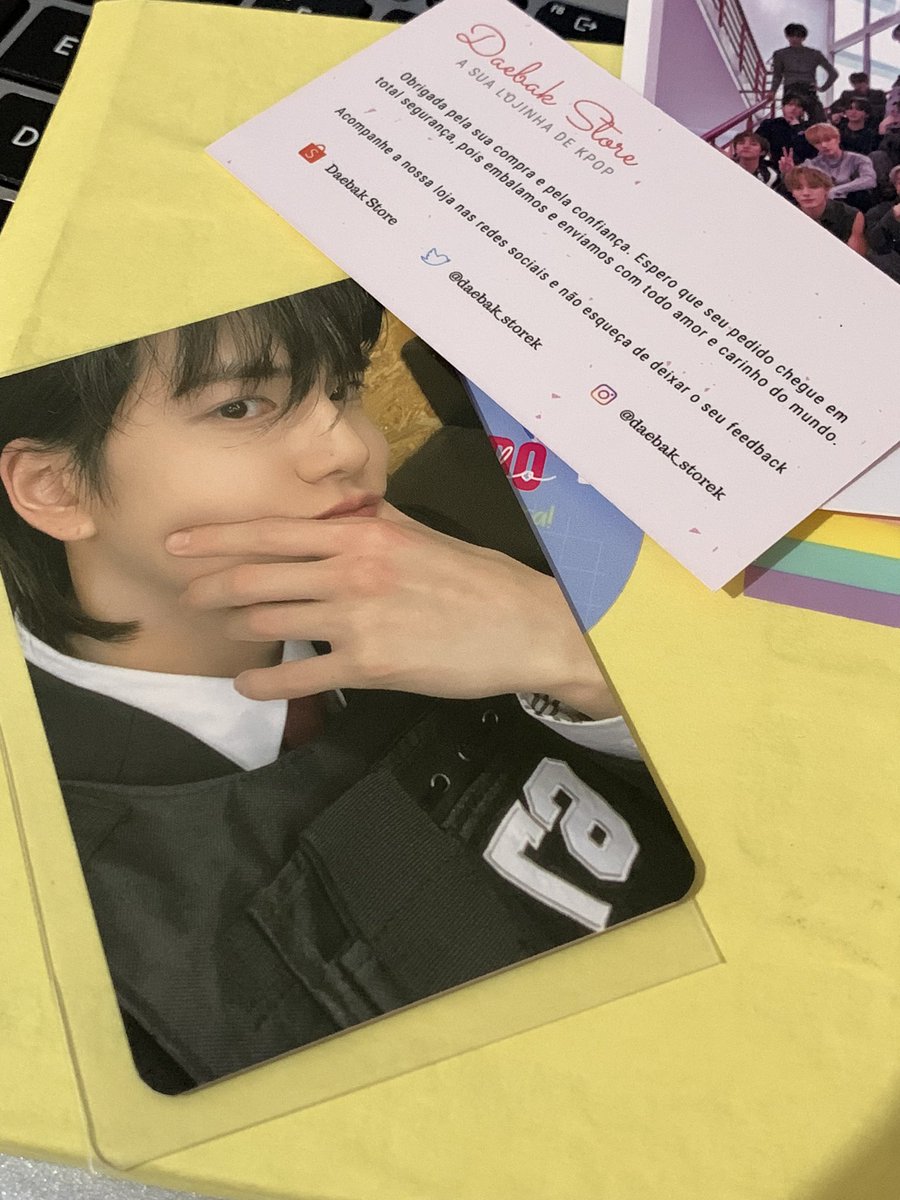 fb positivo <a href="/daebak_storek/">Daebak Store</a> ! obg por me vender minha prio das prios do young 💗 chegou td certinho e bem rapido