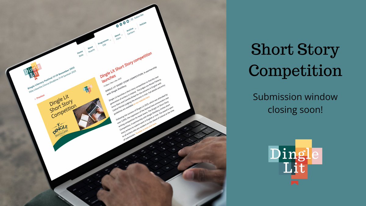 The @DingleLit | @DingleWhiskey Short Story Comp closing date is fast approaching. All entries i nGaeilge agus i mBéarla must be in by midnight ar an 29ú lá de Feabhra! Click here: bit.ly/3Ur3luZ #Gearrscéal #DingleLit #Dingle #ShortStory