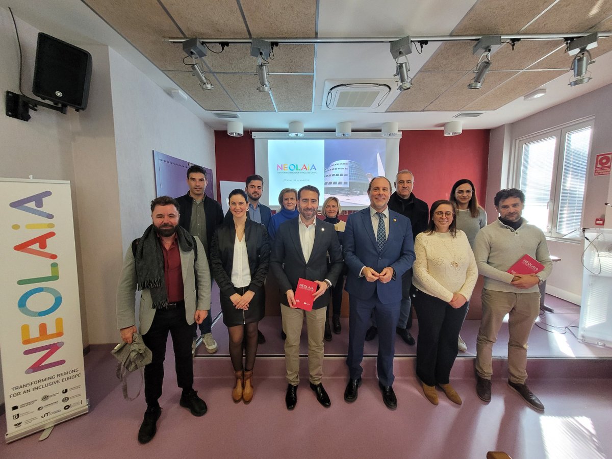 🇪🇺 La alianza europea liderada por la UJA se reúne en Bruselas los días 7 y 8 de febrero para presentar oficialmente su proyecto #NEOLAiA.

Involucra a 9 universidades con el objetivo de transformar estrategias universitarias y territorios. 🌍🎓

diariodigital.ujaen.es/internacional/…