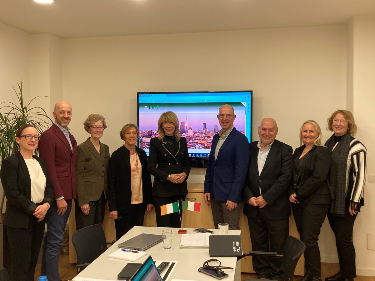 Business #connections can lead to innovation and new opportunities

It was great to meet the Irish Business Network Italy Committee and hear how synergies are growing within the Irish community in #Milan

🇮🇪🤝🇮🇹