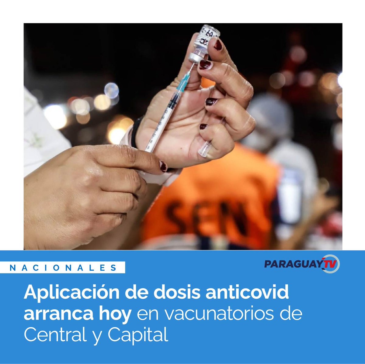 antoniaarroyo's tweet photo. #InfoUtil
Aplicación de vacunas anticovid https://t.co/Ss5e9tJAYe
