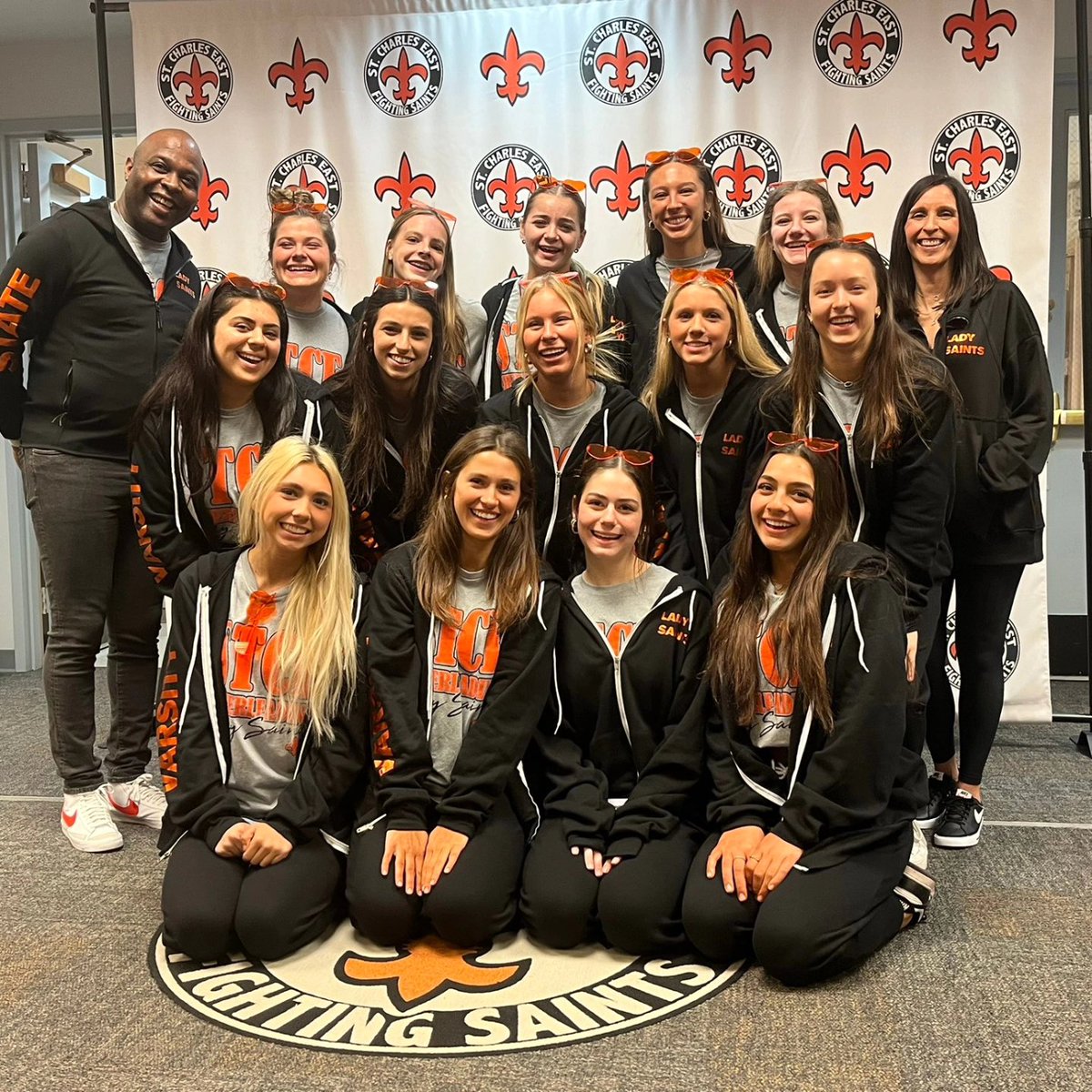 coachjohnnieb's tweet image. That is a wrap for the 2023-24 season. We are so incredibly proud of this team. Throughout all the ups and downs, they always stayed true to what they believed in, and that was being a team. I am honored to be called their coach❤️. #LadySaints 🧡🖤...