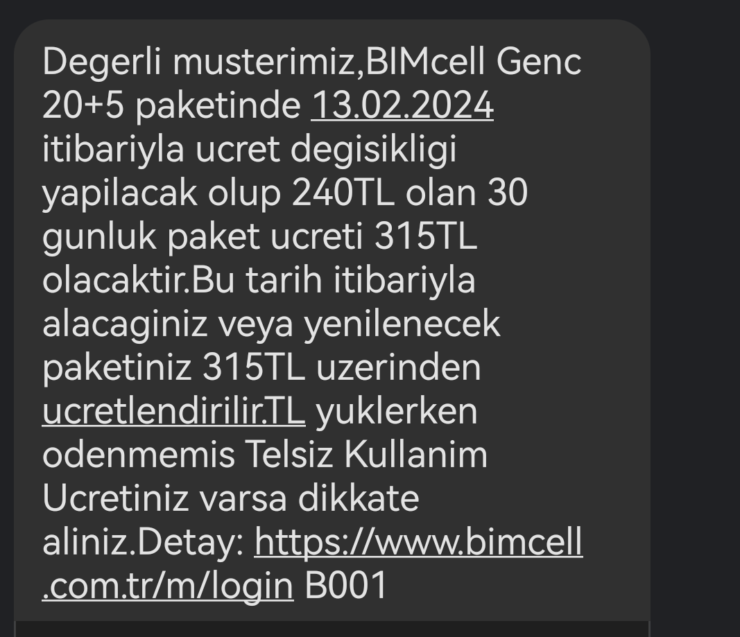 cicek_hanim15's tweet photo. 2 aya bi ücret değişiyor bu kadar da olmaz..
75 lira birden zam yapmak da hoş değil #bimcell @bimturkiye https://t.co/7yrfW7TvTz