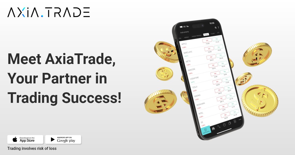 AxiaInvestments's tweet photo. Dive into the world of trading with Axia Trade, your trusted partner in financial markets! 🌐
 
What sets us apart?
🌟 Experience and Expertise
💼 Comprehensive Solutions
💡 Innovation
📈 Your Success is Our Priority
 
Curious to learn more about trading strategies?🤔 https://t.co/acYbrwf4nH