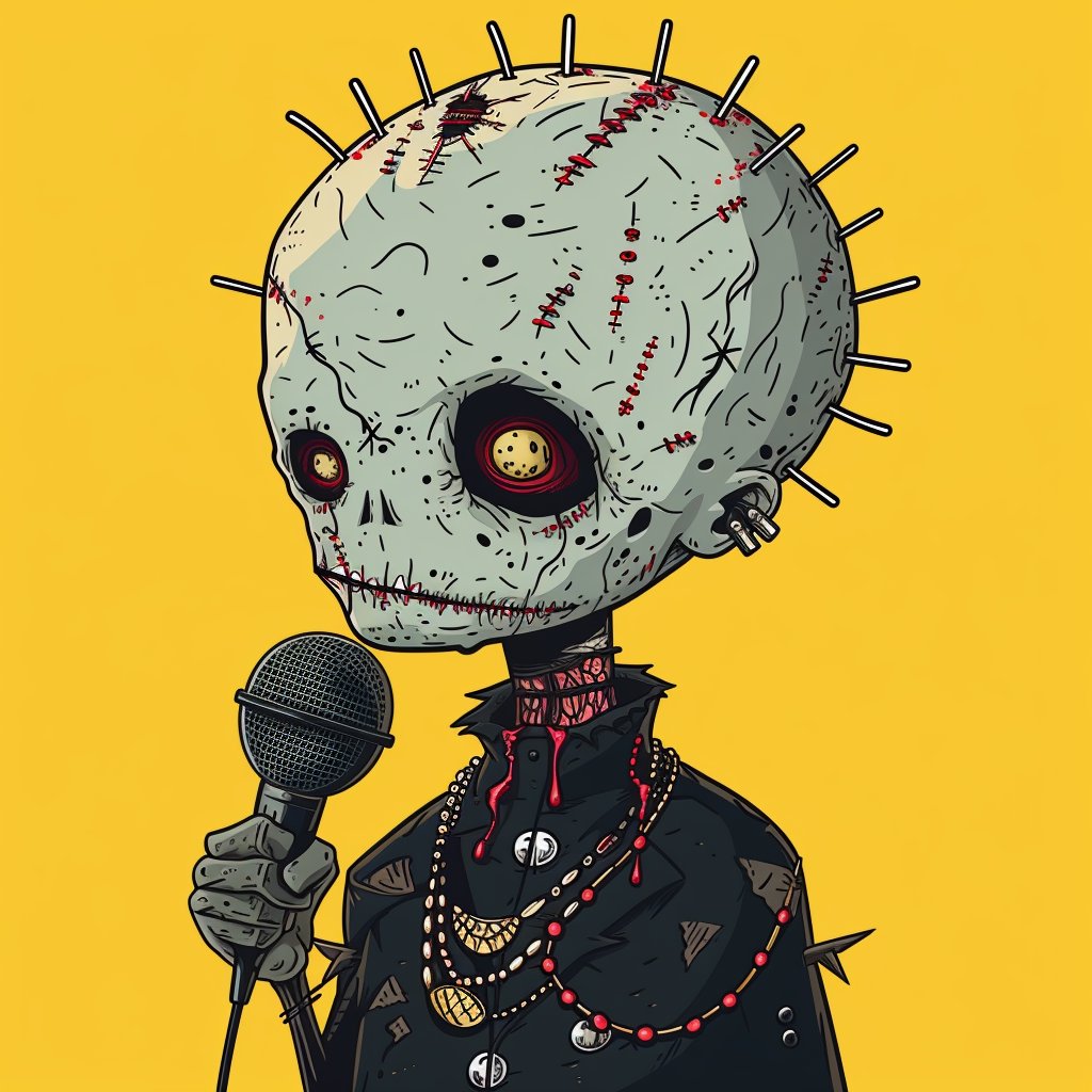 crafteoai's tweet photo. Discover 'Enigmatic Pinhead' NFTs on CrafteoAI: A whimsical take on a timeless character. Embrace puzzles and cosmic humor with each NFT. 🧩🪄✨  
#CrafteoAI #NFTs #NFTC
Telegram: https://t.co/FOIS6wy6BV
Twitter: https://t.co/MHnVJ6rWyC https://t.co/2buBG5qbLj