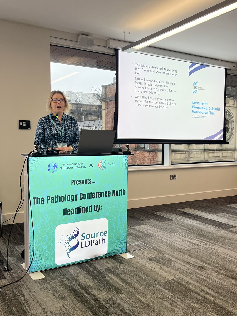 Debra54597120's tweet photo. Wonderful to see @JoannaAndrew70 deliver her first keynote address as @IBMScience President, talking about our response to the NHSE LTWP highlighting our role #AtTheHeartOfHealthcare https://t.co/nbDO64hrDq