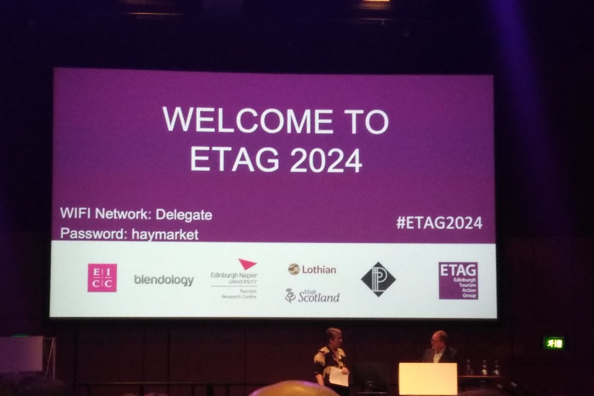 Looking forward to an engaging and informative afternoon at the @ETAG_UK conference - will be interesting to hear @cllrcammyday thoughts on TVL. @EssentialEdin #ETAG2024