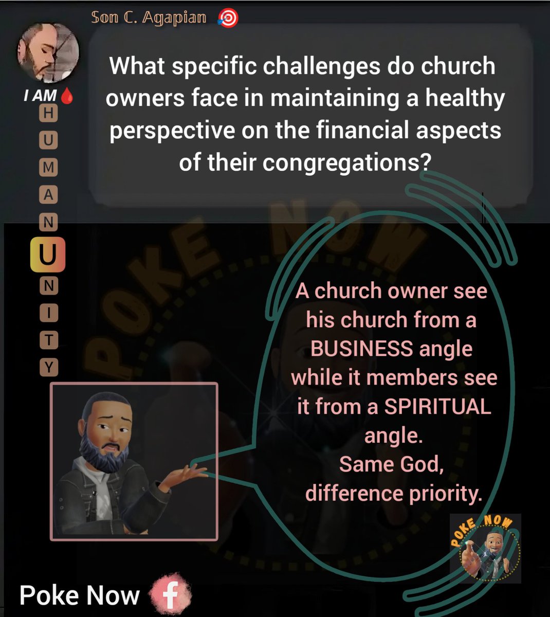 Pokenow9's tweet photo. #PokeNow 
#What #specific #challenges #do #church #owners #face in #maintaining #a #healthy #perspective #on #the #financial #aspects #of #their #congregations?
#protest https://t.co/XhJhlsIz4n