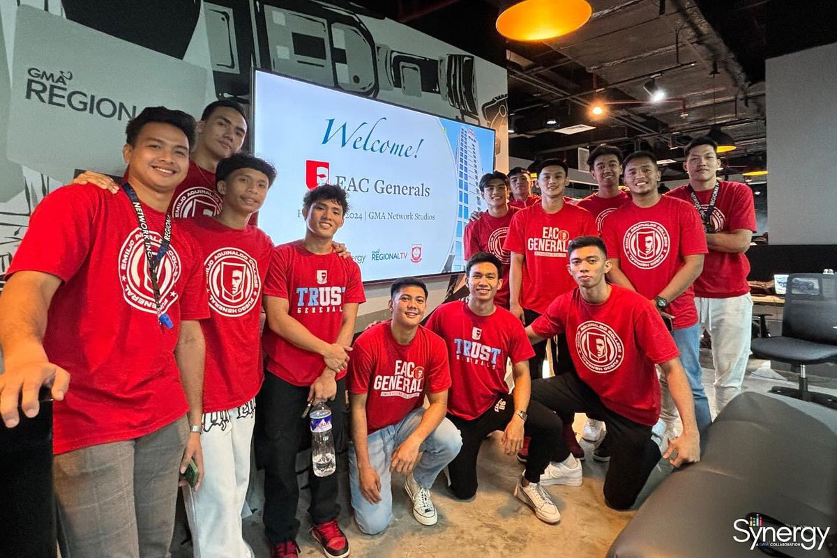gmasportsph's tweet photo. A salute to the generals! 🫡

It was yet another set of fun, interactive sessions that delve into the world of social media and the exciting feats that our student-athletes can create as digital natives. 

The road to #NCAA100 continues!

#NewHeroesOfTheGame
#GMAMasterclass https://t.co/h7goxjNrTe