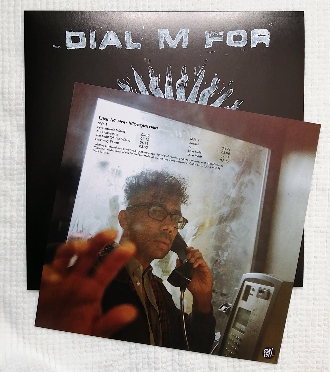 ☎ New DIal M For Moogieman black #vinyl12inch available. There'll be a few copies for sale at the next gig on Sat 17 Feb @portmahon_ox With @thesubtheory and @ChollyMusic Curated by @omsmagazine ☎ Tickets: wegottickets.com/event/606743