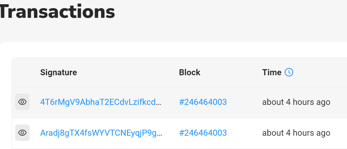 meta_danm's tweet photo. Praying for $SOL rn

Last transaction was validated 4 hours ago!  The #blockchain is frozen.

Degen world is under a risk of extinction.First time since idk when. 

Oh, and good luck explaining how the current TPS is at 4k  per second, while the last block validated dates at 10:00 UTC :/