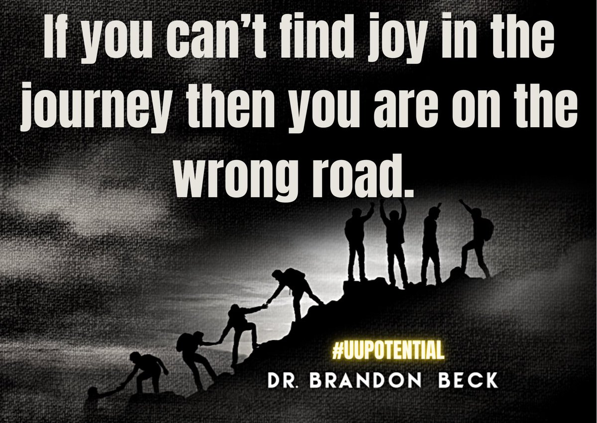 Finding your joy means finding your way…
Keep doing what you love and love what you get to do. 

#UUPotential
#TuesdayMotivation
.
.
.
#edchat #suptchat #teachers