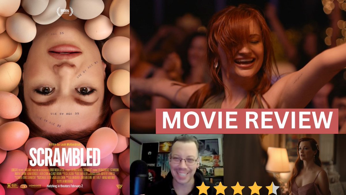 CinemAddicts co-host <a href="/hamslime77/">Woody Woodpickle</a> loves <a href="/leahmckendrick/">Leah McKendrick</a>’s new film “Scrambled.” Feature is now in theaters. Check out his review: youtu.be/4FA78_HvcIw?si…