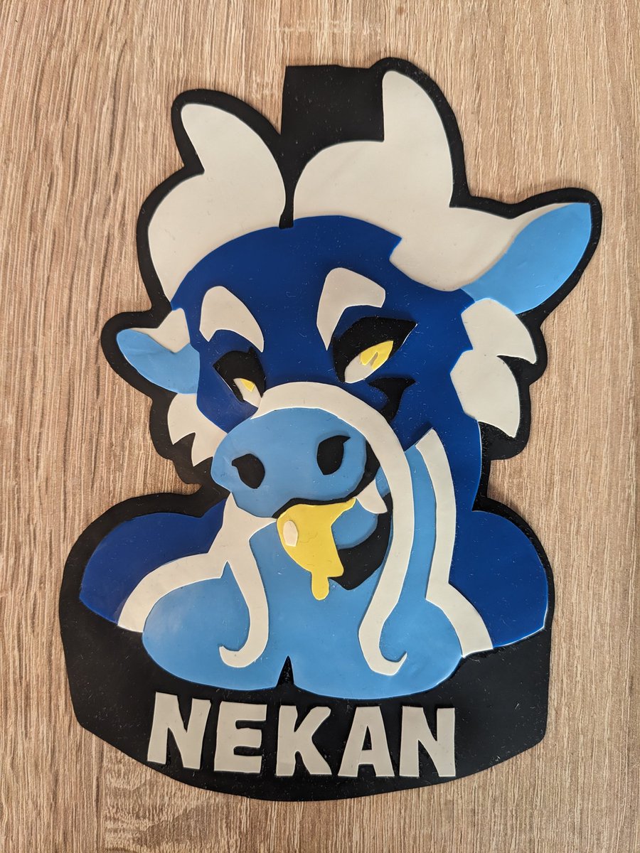 Lil pic of the latest rubber badges done for NFC 😇 🎨: @Kosseart