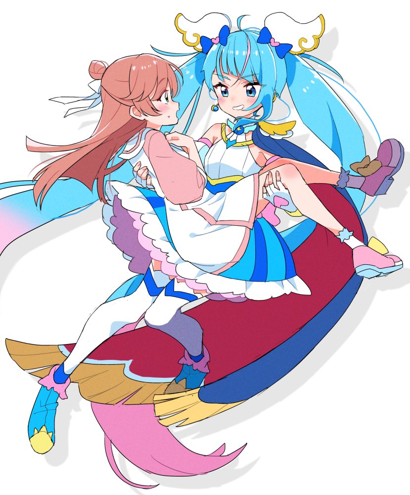 キュアスカイ ,虹ヶ丘ましろ ,ソラ・ハレワタール 「02 」|キリフ🍫のイラスト
