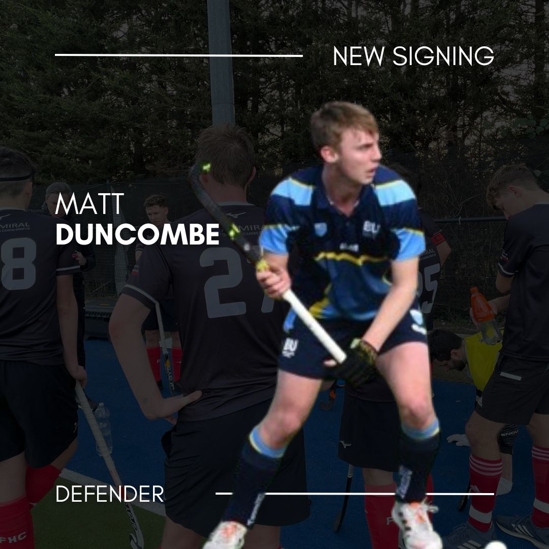 hockeyfareham's tweet photo. ✍️ NEW SIGNING ✍️ 

Fareham HC are happy to announce that we've secured the services of Matt Duncombe from Bournemouth during the January Transfer Window! 

Welcome Matt! 

#UpTheFare
#WelcomeToFHC https://t.co/bUFDHGtLZJ