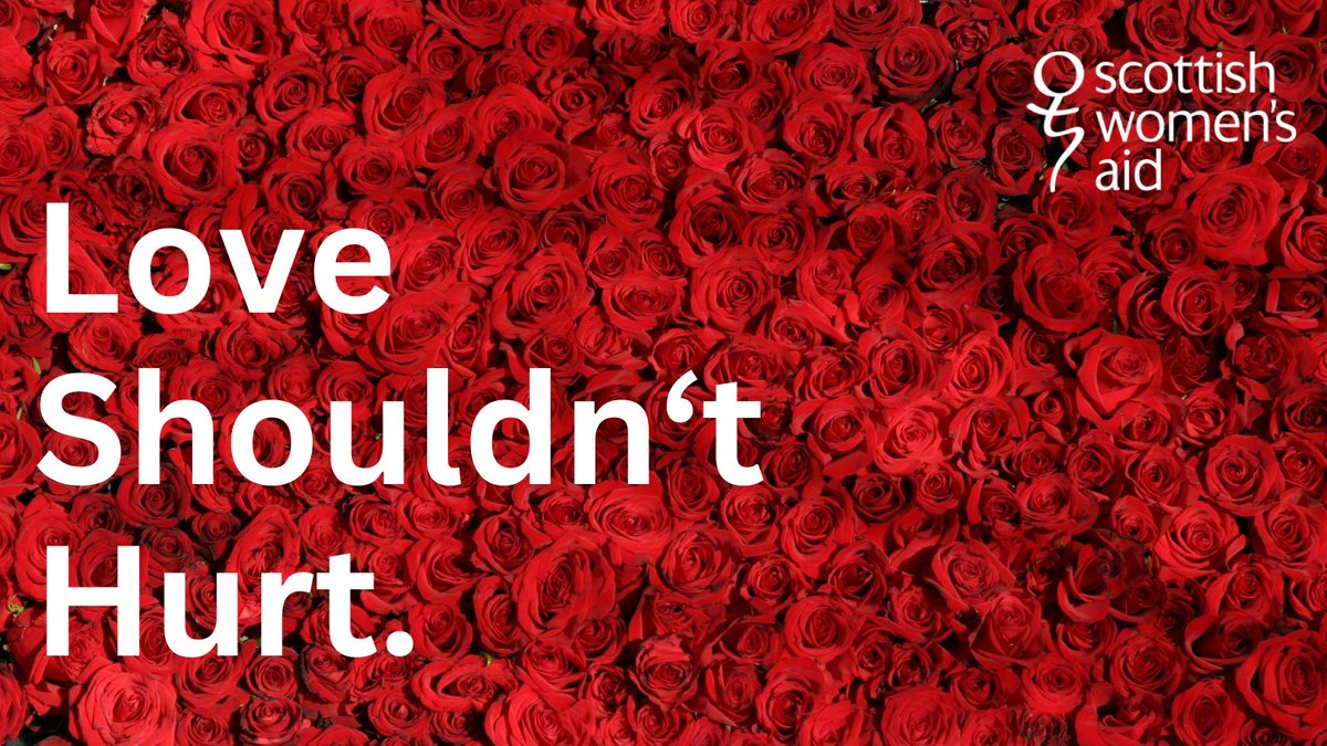 Valentine's Day isn't a happy occasion for women who are experiencing domestic abuse. 

If you need to talk, Scotland's Domestic Abuse &amp; Forced Marriage Helpline is open 24/7.  

☎️0800 027 1234 
💻Email &amp; web chat: sdafmh.org.uk
📲Text/WhatsApp 07401 288 595