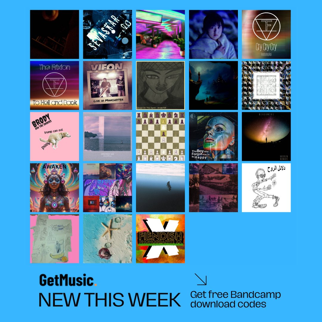 New this week

@epstapes
@TheFrixionBand 
@analoguetrash
@vieonmusic
@BrokenNomads
@HouseAndHawkPGH
@Pixel_Deep
@kozyrev_danila
@fiendish2020

#alternative #ambient #ambientrock #avantrock #berlinschool #collaboration #darkambient #dubstep #edm #electronic #electronica