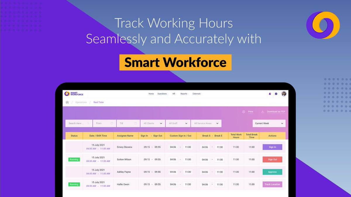 Smart Workforce makes time tracking a lot easier and more accurate.

#workforce #software #HR #security #management

smartworkforce.co.uk/book-a-demo/