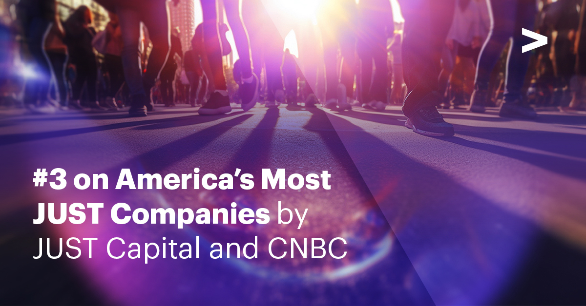 Congratulations to @Accenture and all of #AmericasMostJUST companies who were named to the annual #JUST100 list by @JUSTCapital and @CNBC. accntu.re/3Spu6NL #LetThereBeChange