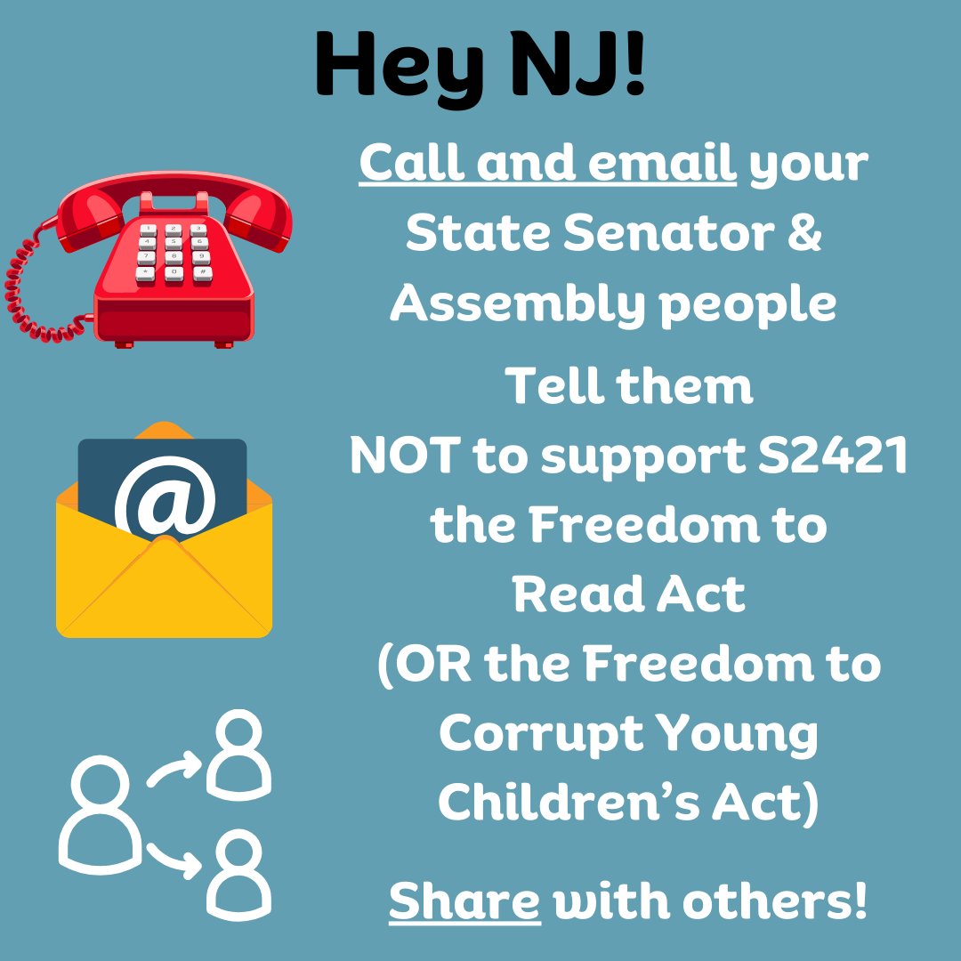 Bill S2421, sponsored by Sens, Zwicker (D16) & Ruiz (D29), provides school librarians & other teaching staff an affirmative defense (or protection) to having age-inappropriate and sexually explicit materials in the school library for children and allows for monetary awards.
