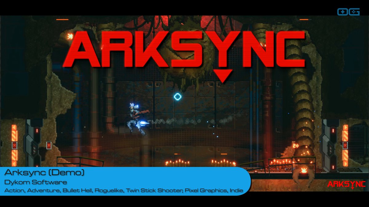 OG plays Arksync (Demo)!
youtube.com/watch?v=gGmQ0B…

Like &amp; Sub!

<a href="/DykomSoftware/">Dykom Software (ARKSYNC)</a>
<a href="/mikegarndesign/">Mike Garn</a>

#ArkSync #bullethell #roguelike #twinstick #shooter #pixelart #retrogaming #IndieGameTrends #IndieWatch #IndieDev #IndieGameDev #IndieGame #IndieGames #Gameplay #letsplay #gaming