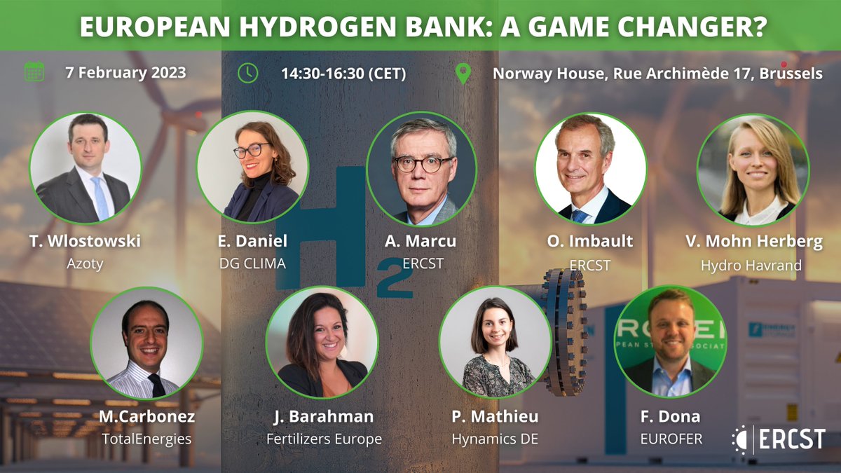 ⏰ Join us tomorrow for an insightful discussion on the transformative potential and challenges of the #EuropeanHydrogenBank for #hydrogen value chains! 👉 Register at bit.ly/49l0sQo 👉 More info: bit.ly/49h0rNx