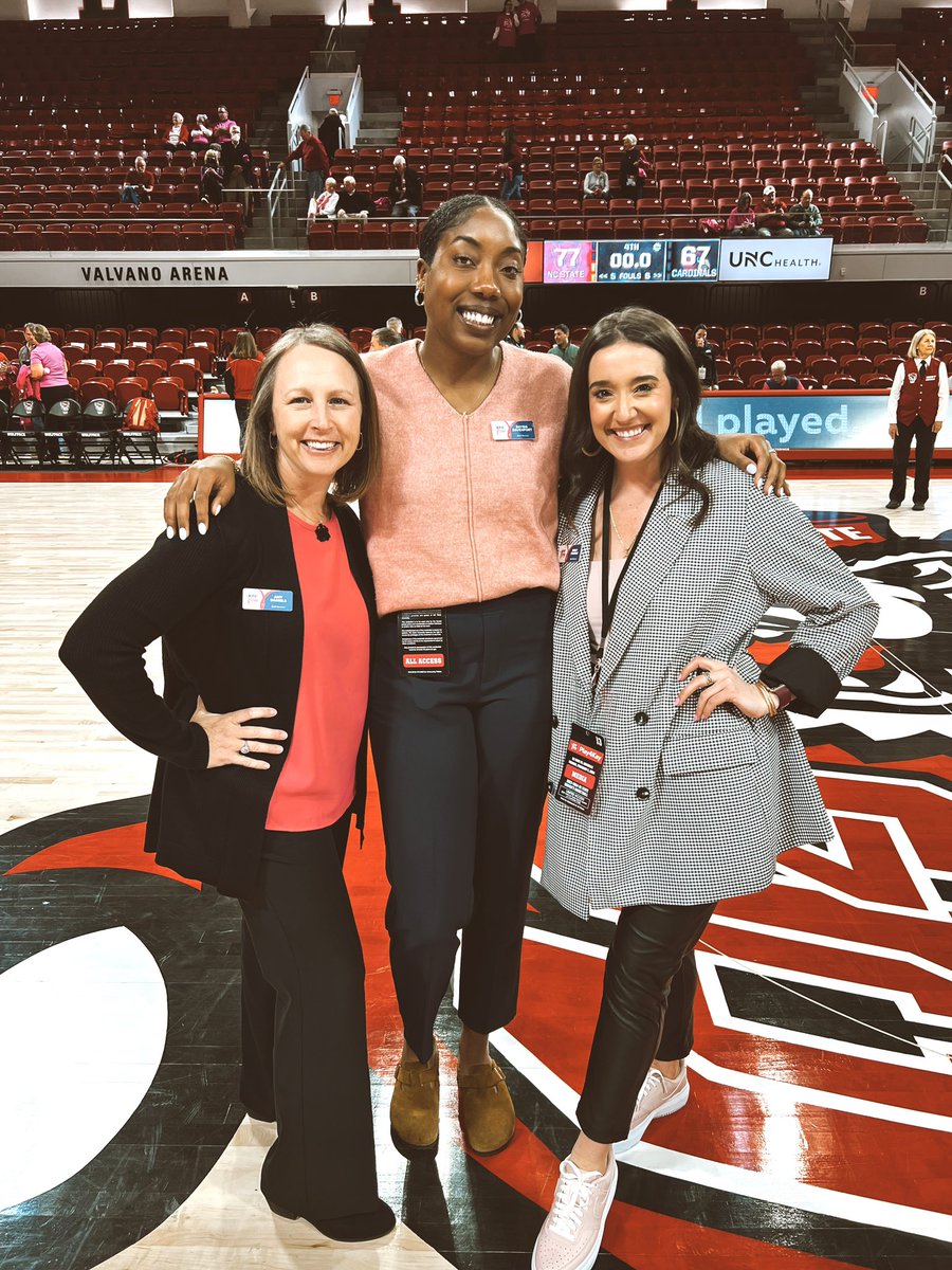 EmilyCaudle18's tweet photo. About last night.. 

Why we do what we do! 🤟🏼🩷🏀

Also, if yall didn’t know @PackWomensBball is ON FIRE!!!! #3 looks good on you ladies 

#Play4Kay 
#WolfPACK 
@KayYowFund https://t.co/v667SP1upY