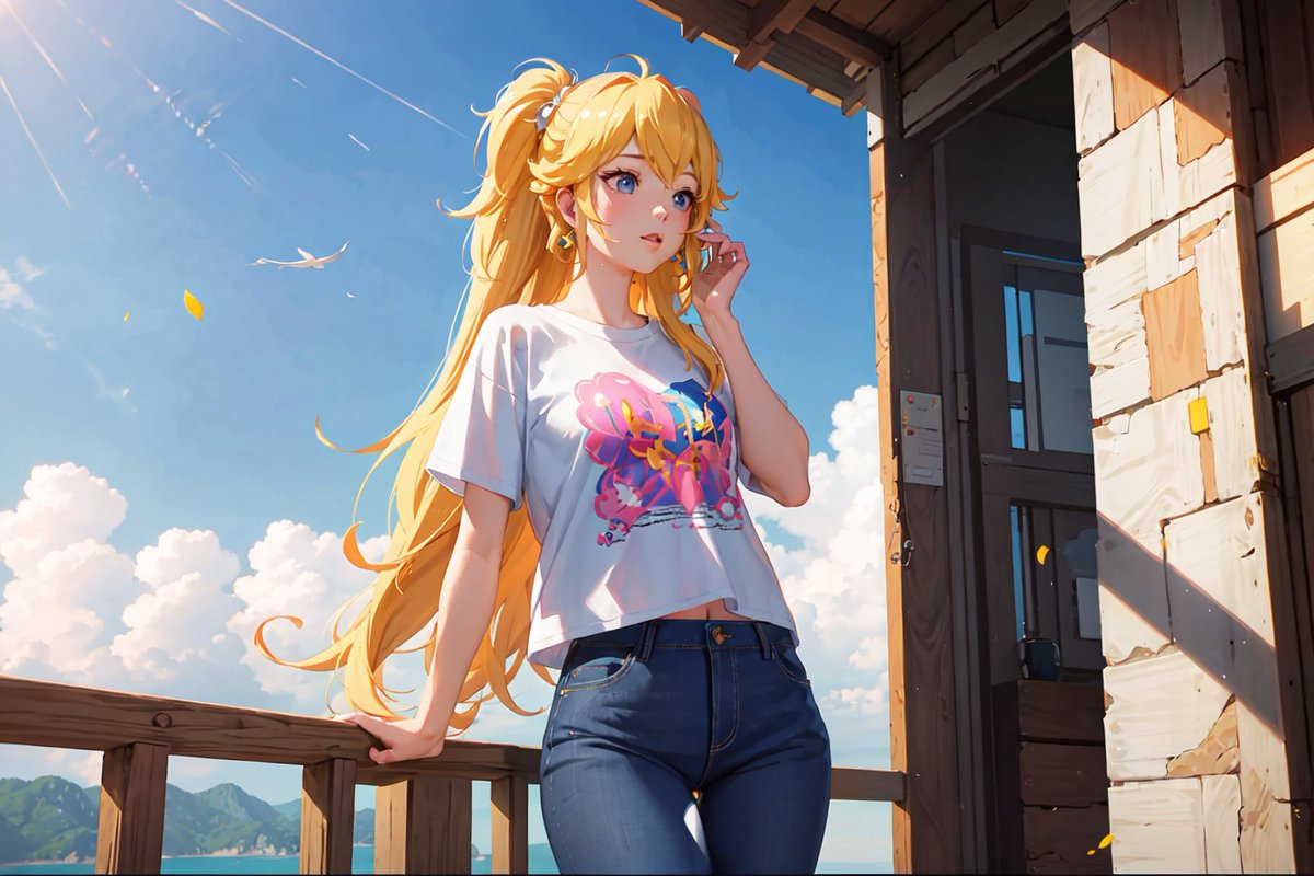 Moko1234559's tweet image. Princess Peach 5
#princess #princesspeach #supermariomovie #supermario #AIArtwork #AIartists #AIart #aiartlove #aigirls #aiartgenerator #AIArtistCommunity #aiartcreator #magical #aidrawing