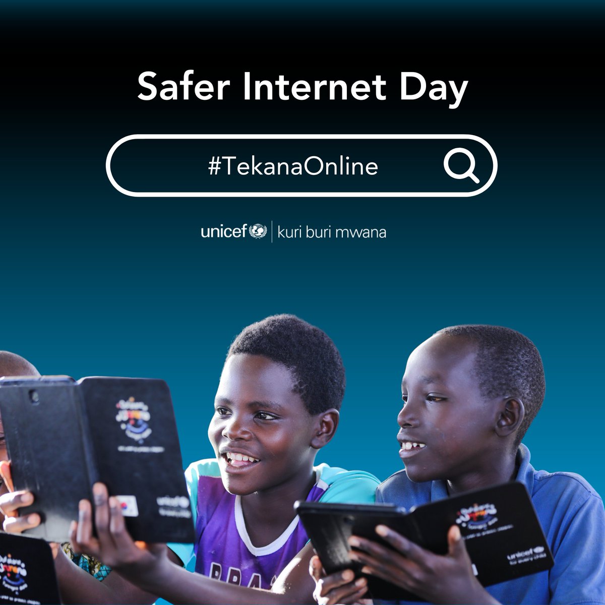 Learning, playing, &amp; socializing unfold as children dive into the vast world of the internet.

However, we must ensure their online adventures are safe.

Always remind your young explorers to never disclose personal information to strangers online.
#SaferInternetDay
#TekanaOnline