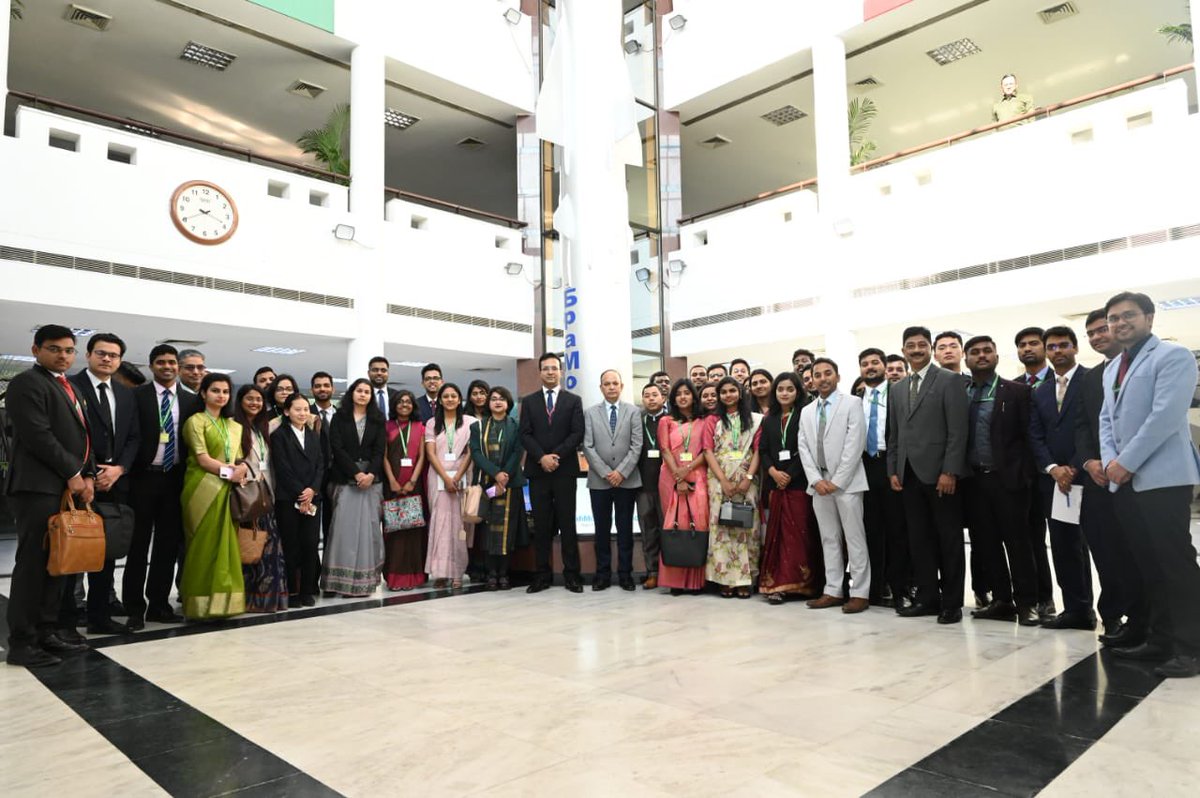 A group of 36 IFS Officer Trainees and 2 diplomats from #Bhutan visited the #BrahMos HQ today as part of their training programme. The officers were apprised in detail about 25 glorious supersonic years of this unique Joint Venture which has been the flag-bearer of the…