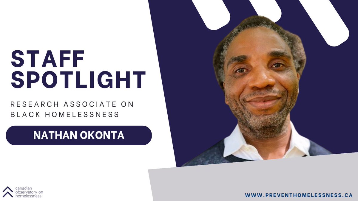 Meet Nathan Okonta, our Research Associate on Black Homelessness & host of this month’s #PreventionMatters panel session! Nathan brings a wealth of knowledge from over 20 years of experience in social development. Learn more about him: bit.ly/44uhgCC