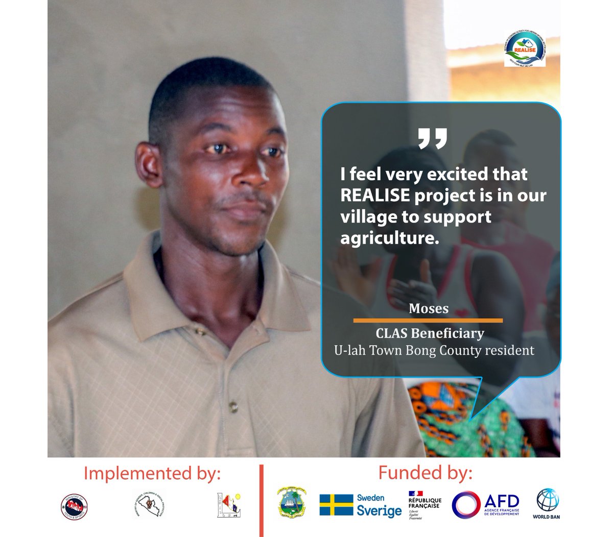 REALISE Project-Liberia tweet media