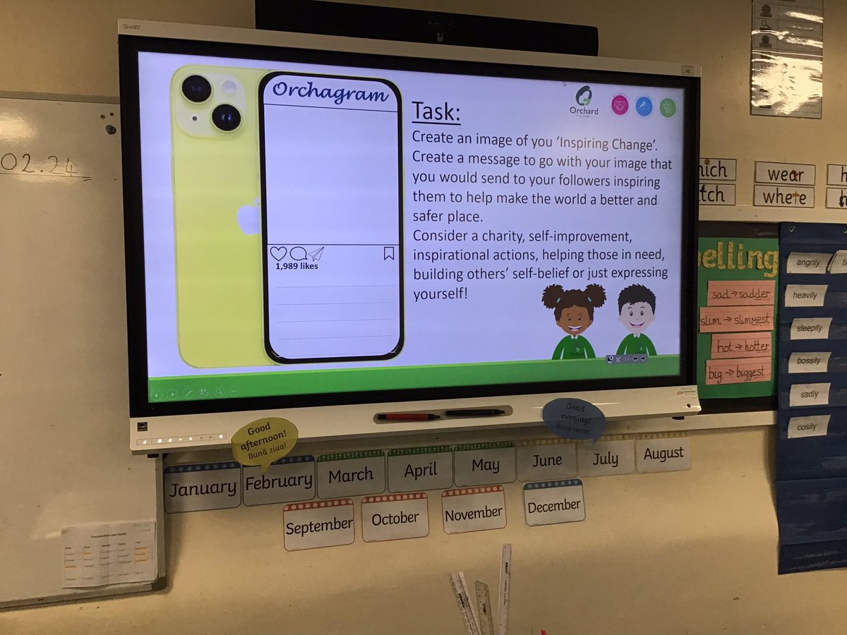 We have been learning about Safer Internet Day today. We discussed how we could inspire change and shared how we can stay safe online in our guided reading session 💻🤳<a href="/OrchardPrimaryA/">Orchard Primary</a> <a href="/OOrchardpa/">6 Oak ✨</a> <a href="/TeamPastoral/">Orchard Pastoral Team</a> #OnlineSafetyatOrchard #SaferInternetDay2024