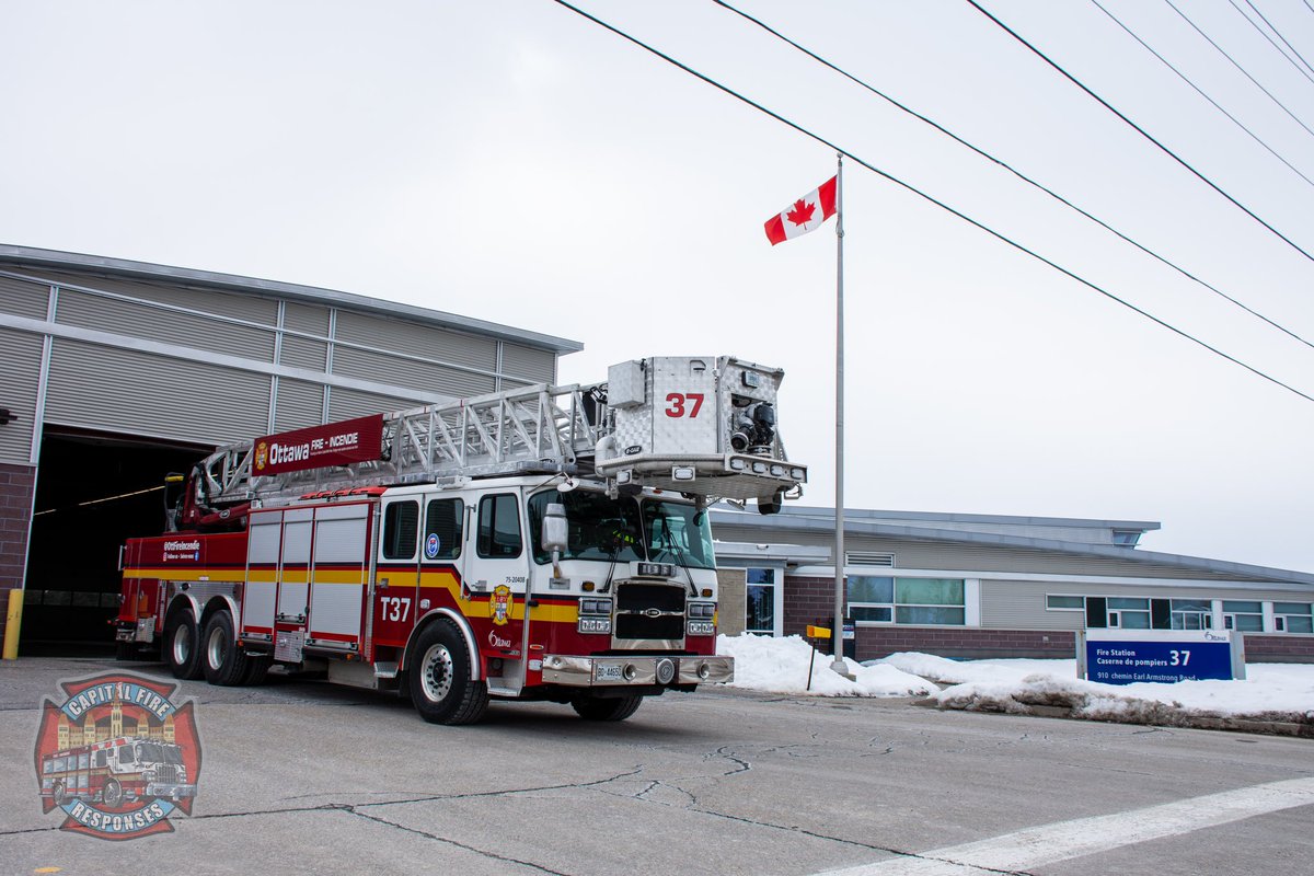 CapFireResponse's tweet photo. Some new shots I managed to grab over the past week! T37 which has been reassigned from T11, and brand new to @OttFire, TR47s new rig, former @CPFire_Dept Rescue 240 #firetrucks #fireapparatus #firephoto https://t.co/NA1i8HRifz
