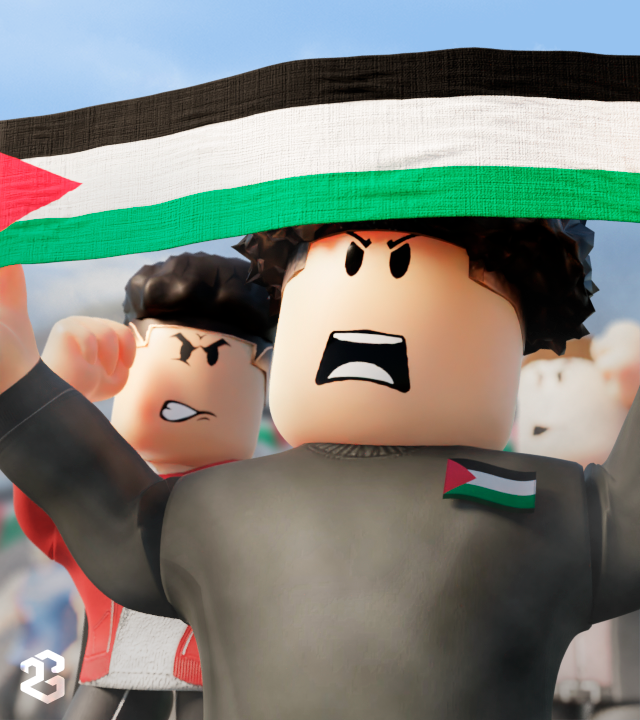2g_designs's tweet photo. A commission about Palestine! 🇵🇸

If you want to get a commission like this, or need something else, contact me!🛒

Likes 👍 and RT 🔁 are much appreciated!😍
#Roblox | #RobloxDev | #RobloxGFX | #RobloxArt | #RobloxDevs | #RobloxArtCommissions | #Palestine https://t.co/Gjz0oa3dtO