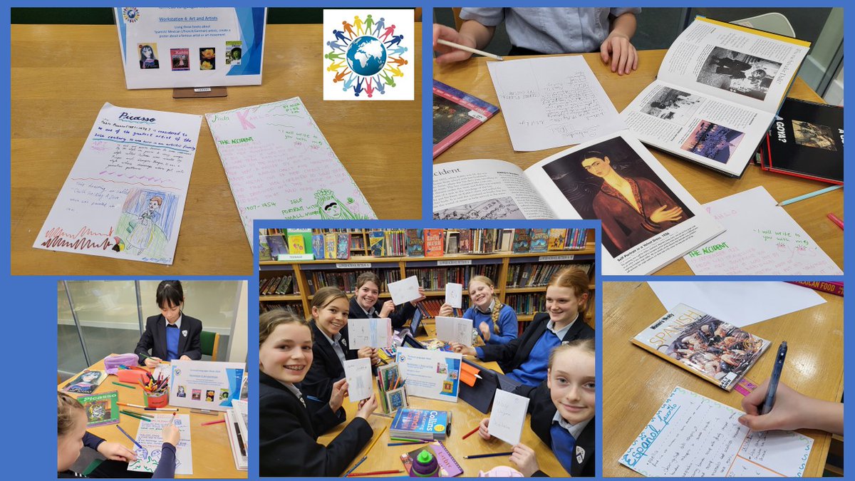 Year 7, 8 &amp; 9 pupils enjoyed exploring our collection of  library books from a variety of cultures during Languages Week. <a href="/TormeadMFL/">HeadofMFL</a>
