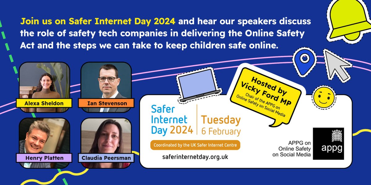 PUBLIC_Team's tweet photo. 📣Great to have our own Alexa Sheldon joining today’s #SaferInternetDay roundtable, hosted by @UK_SIC, #VickyFord, &amp; the @socialmediaAPPG

Find out how you can get involved with #SaferInternetDay, and check out their free resources, at 👉 https://t.co/2HgFjavPtk https://t.co/bY4jUK923F