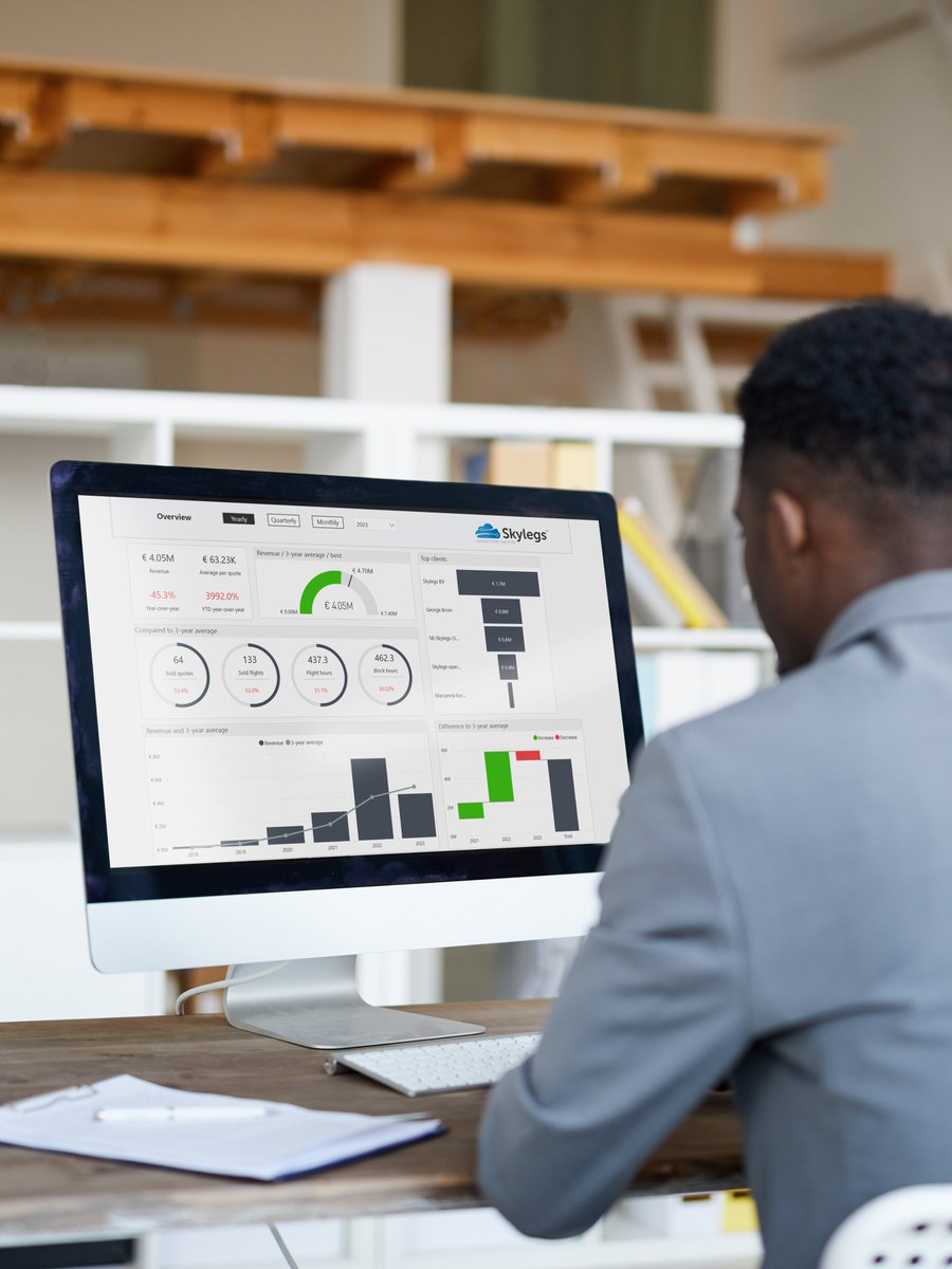 Did you know that Skylegs has a Business Intelligence module?

Check out our clients' success stories and find out how our BI module can help you:
shorturl.at/joGY5

Gain insights and make better strategic decisions for each department.